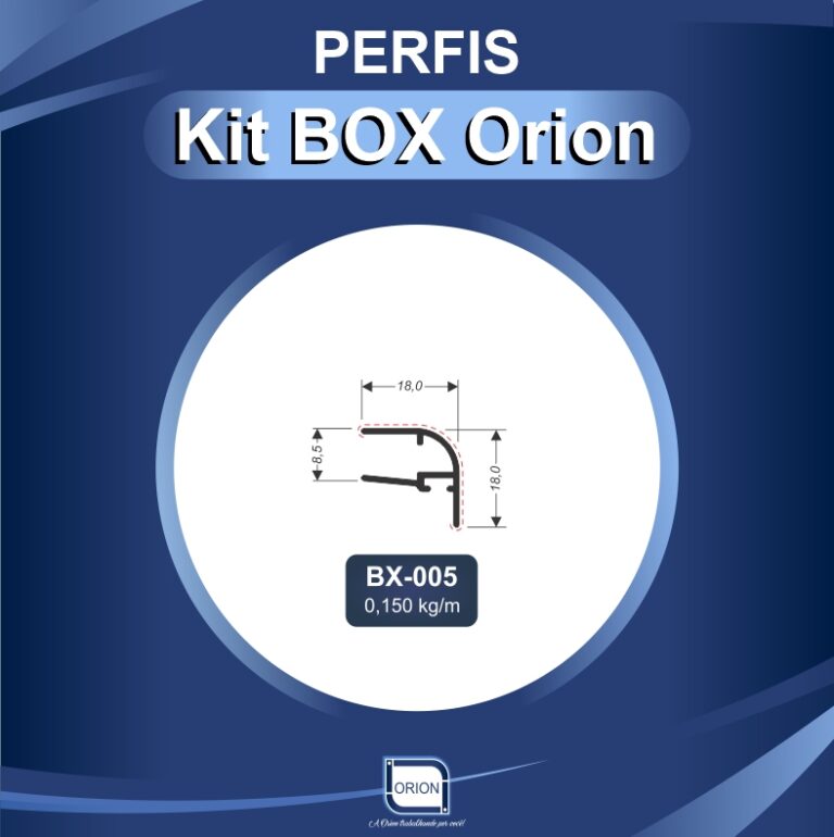 KIT BOX ORION perfil bx 005