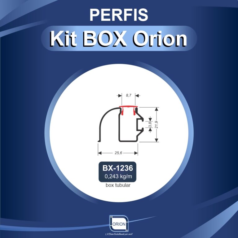 KIT BOX ORION perfil bx 1236