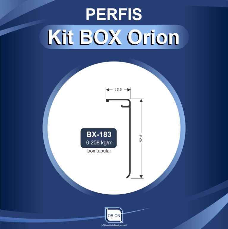 KIT BOX ORION perfil bx 183