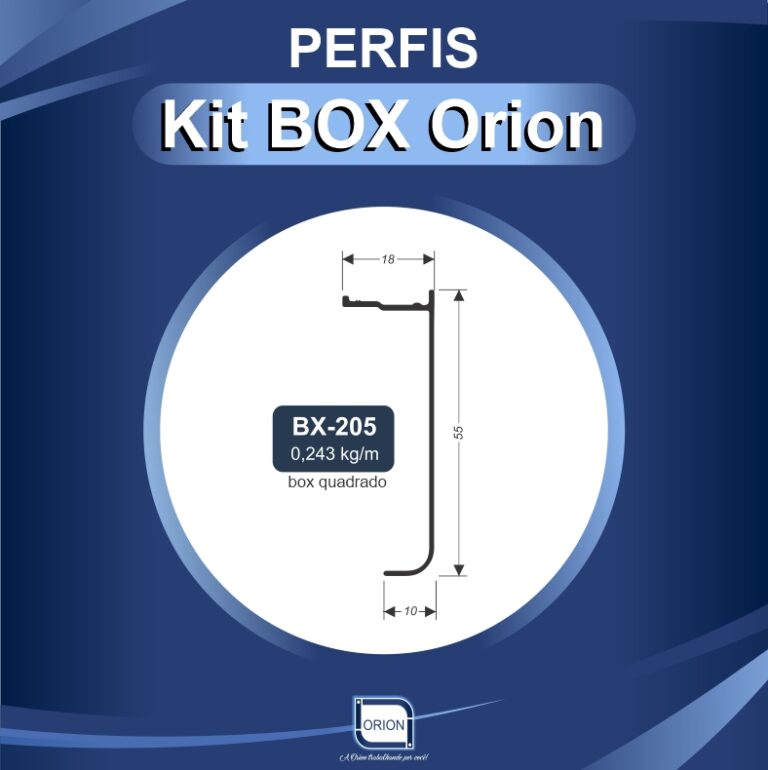 KIT BOX ORION perfil bx 205