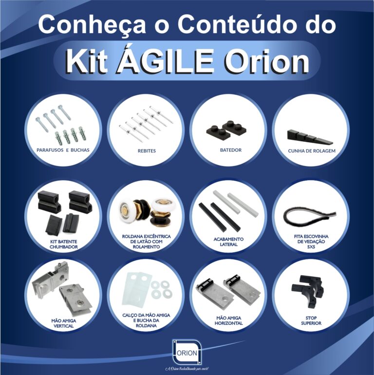 KIT AGILE ORION componentes