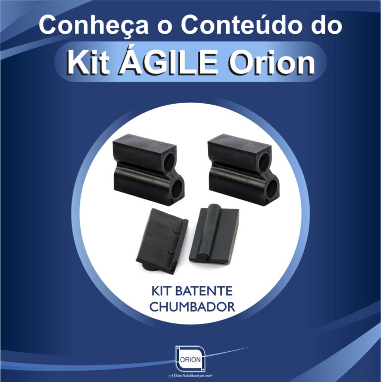 KIT AGILE ORION componentes kit batente chumbador