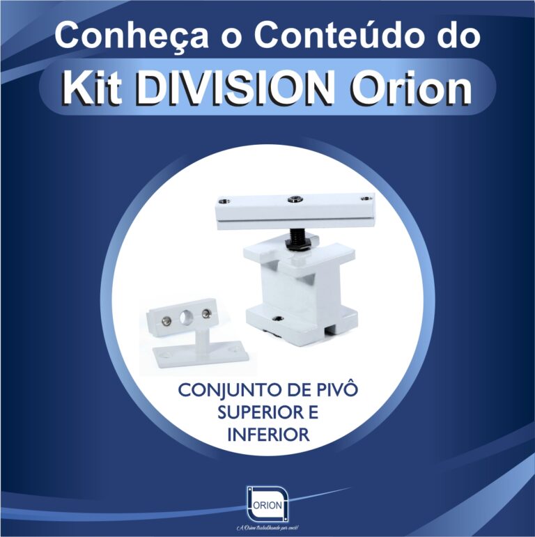 KIT DIVISION ORION componentes conjunto de pivo superior e inferior