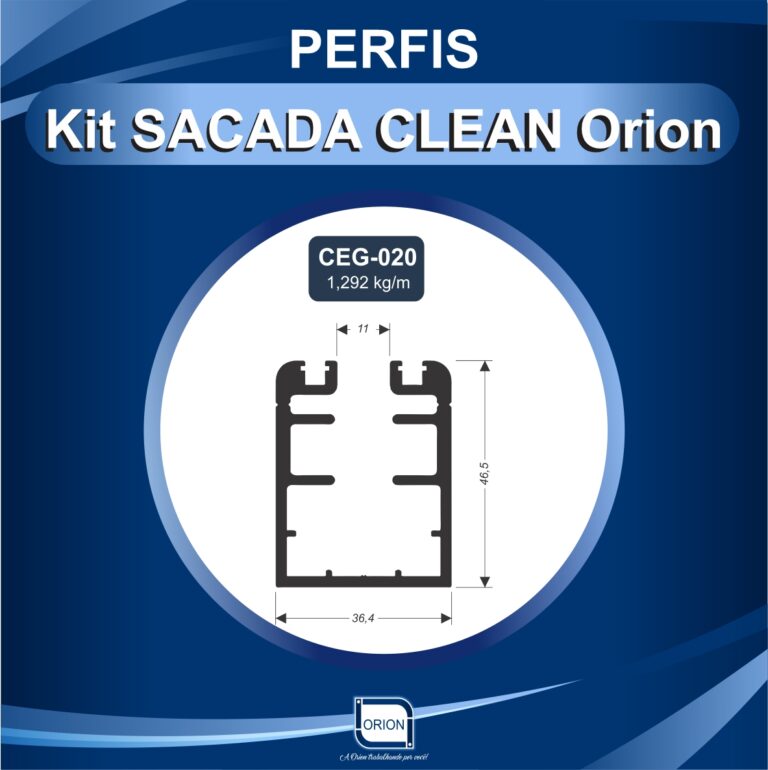 KIT SACADA CLEAN ORION perfil ceg 020