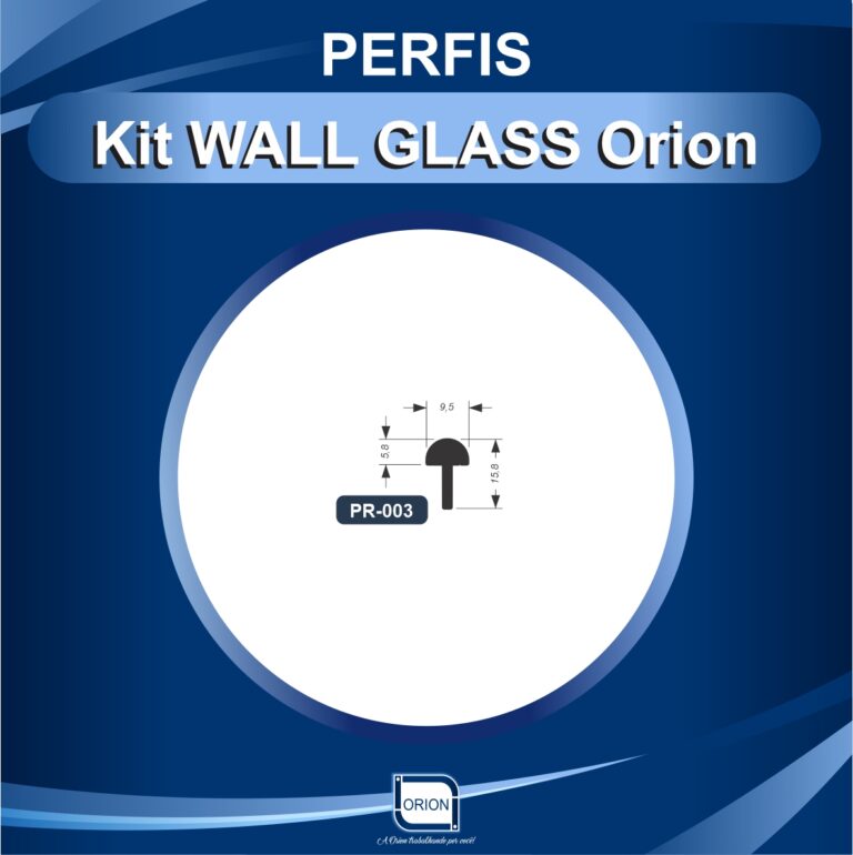 KIT WALL GLASS ORION perfil pr 003